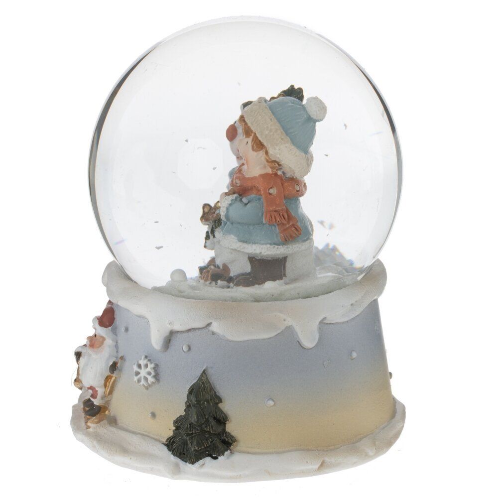 GAEM Фигурка декоративная "Дети" в стекл шаре, L7 W6,5 H8,5 см, 2в.