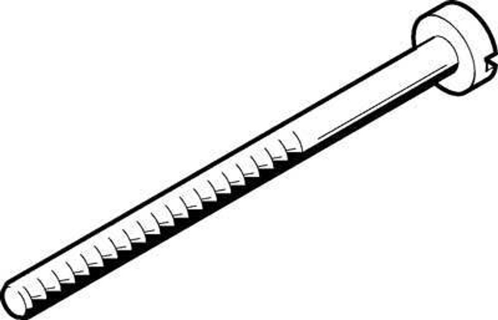 DIN84-M6X12-4.8 Винт с внутренним 6-гранником