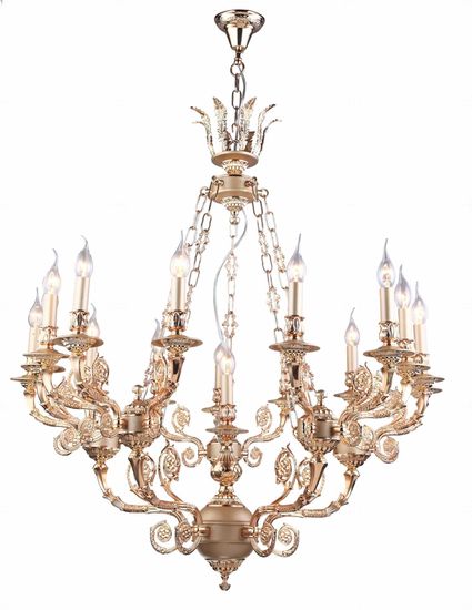 7024/16 FG+PEARL GOLD (1) Люстра Veneto Luce