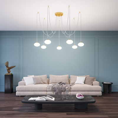 Citilux ATMAN SMART CL226A073 LED RGB Умная подвесная люстра Бронза