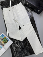 Льняные брюки Brunello Cucinelli