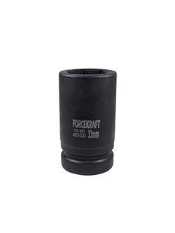 Головка ударная глубокая 1'', 33мм (6гр.) FORCEKRAFT FK-48510033