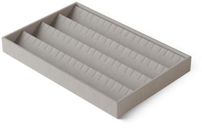 Дисплей 1 серии для 36 пар серег/72 подвесок/4 ряда/прорези