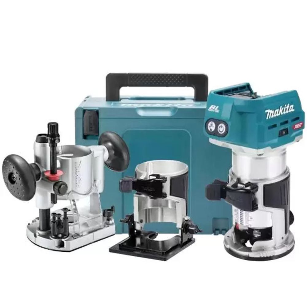 Аккумуляторный кромочный фрезер Makita RT001GZ19