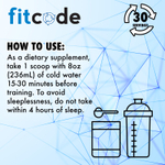 fitcode, Energy Code, перед тренировкой, арбуз, 279 г (9,8 унции)