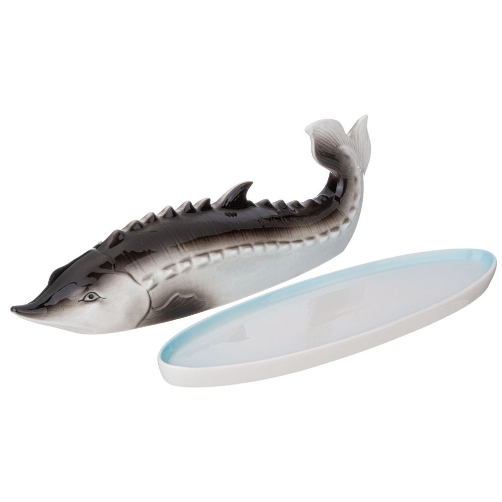 БЛЮДО LEFARD "ОСЁТР" С КРЫШКОЙ 31*11*8.5 СМ КОР=12ШТ.)