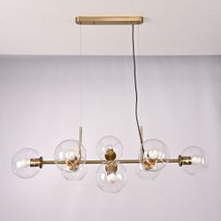 Подвесная Люстра Staggered Glass Chandelier 8 By Imperiumloft