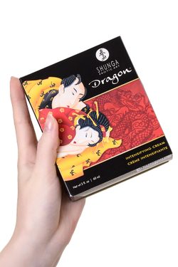 Shunga Dragon Усиливающий возбуждающий крем для пар, 60 мл