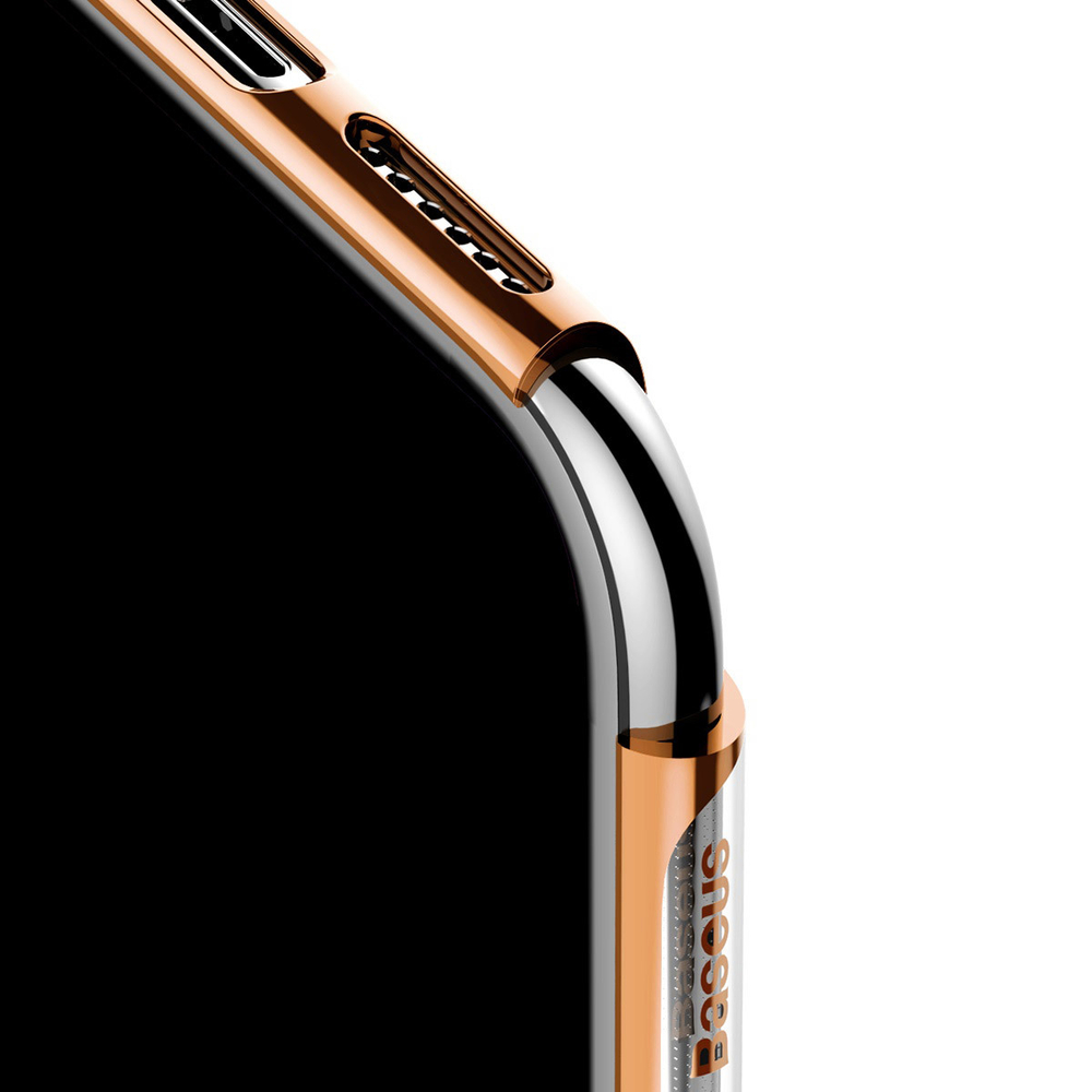 Чехол для Apple iPhone 11 Baseus Glitter Protective Case - Gold
