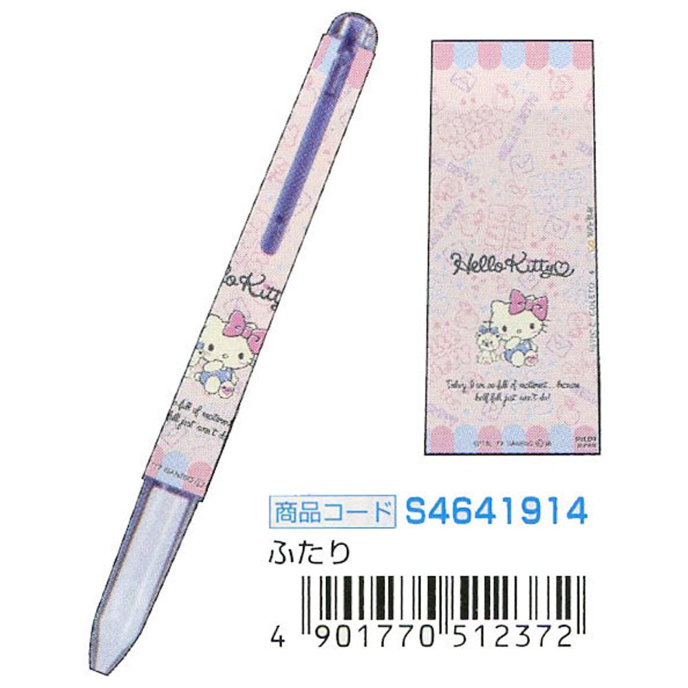 Ручка Pilot / Sun-Star Hi-Tec-C Coleto N 4 Hello Kitty (ふたり - futari)