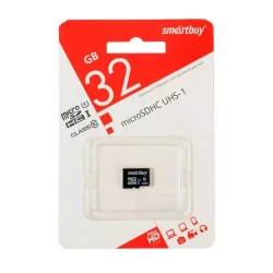 Карта памяти MicroSD 32-GB Smartbuy Class 10 без адаптера