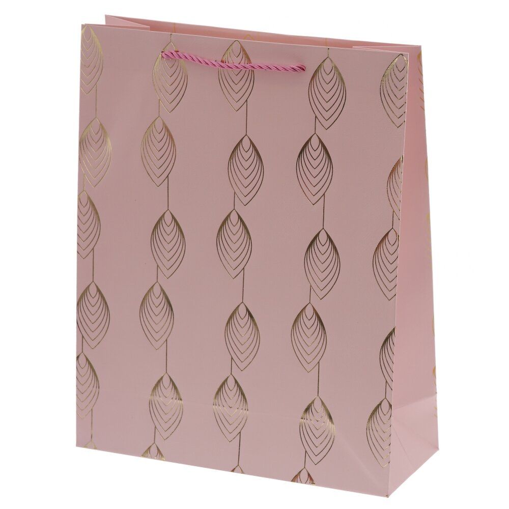 GAEM Пакет подарочный M (бумага 210г/м2, блок микс 12шт), L25,5 W10 H32 см, 4в.