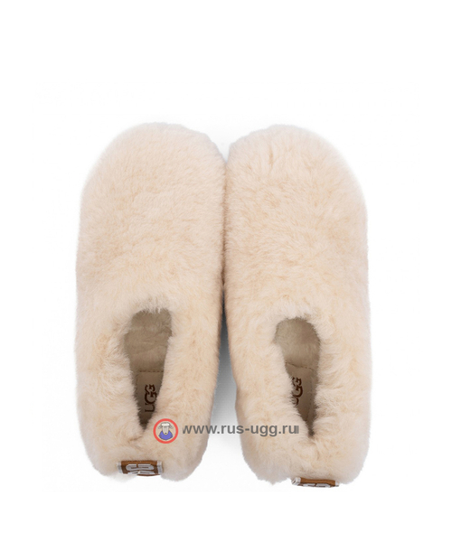 HAILEY FLUFF SLIPPERS Natural