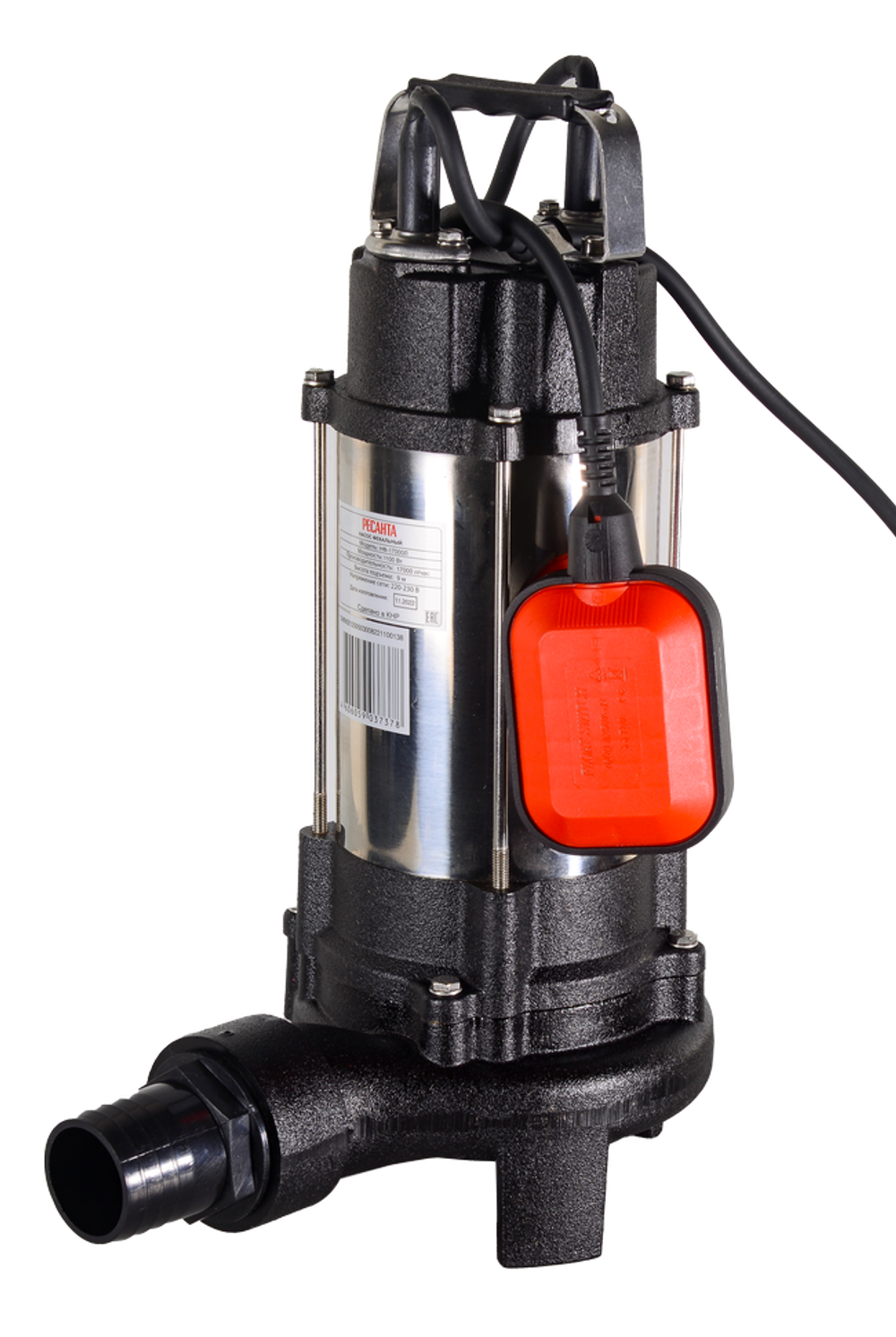 Фекальный насос Ресанта НФ-17000Л с измельчителем