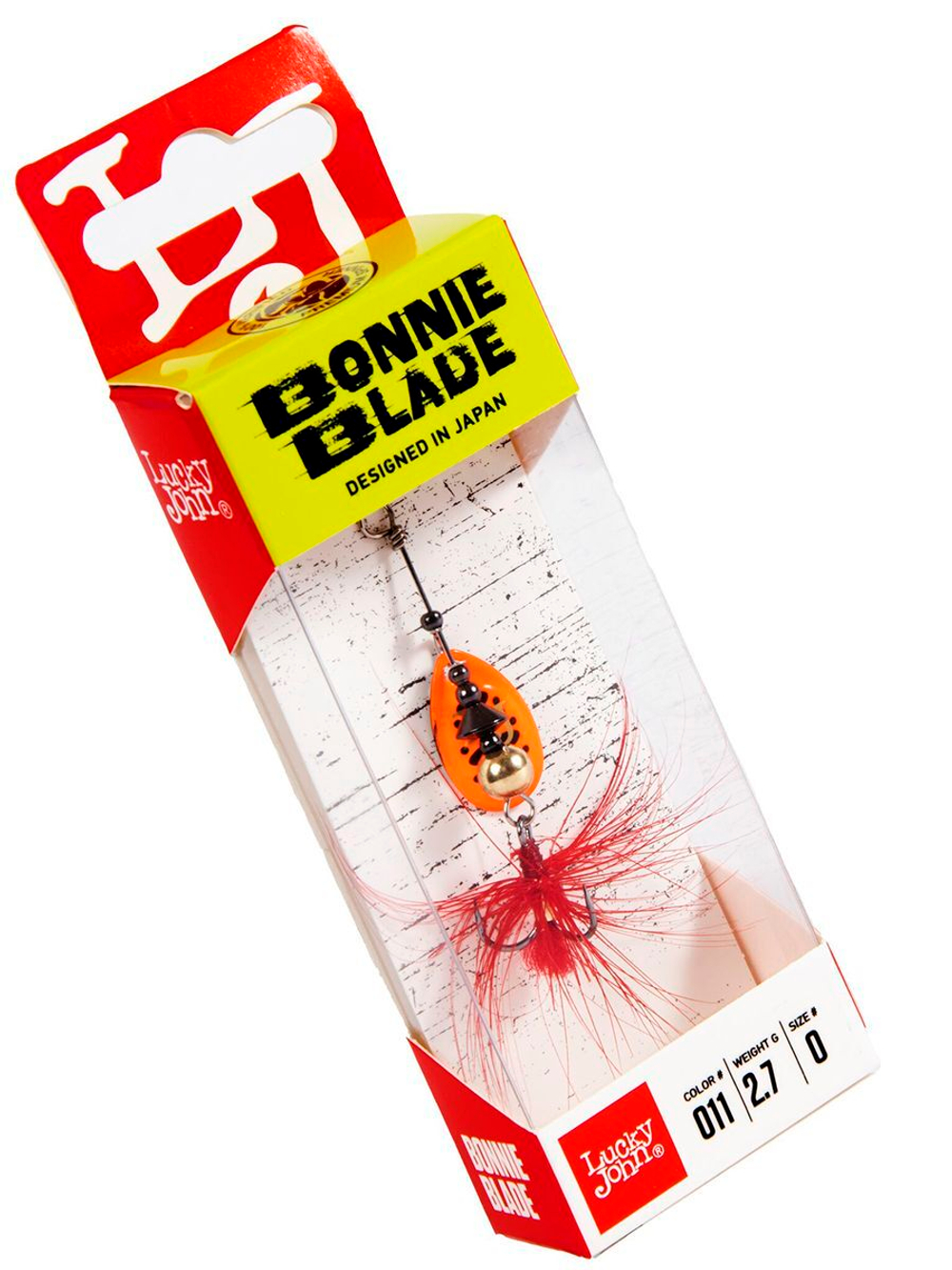 Блесна вращающаяся Lucky John BONNIE BLADE 4 10.3г 011 в блистере