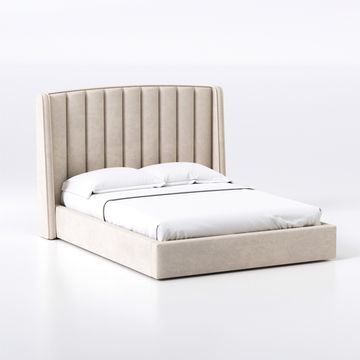 Кровать Lambro 180 с  ортопедическим основанием без ПМ - Velutto 17