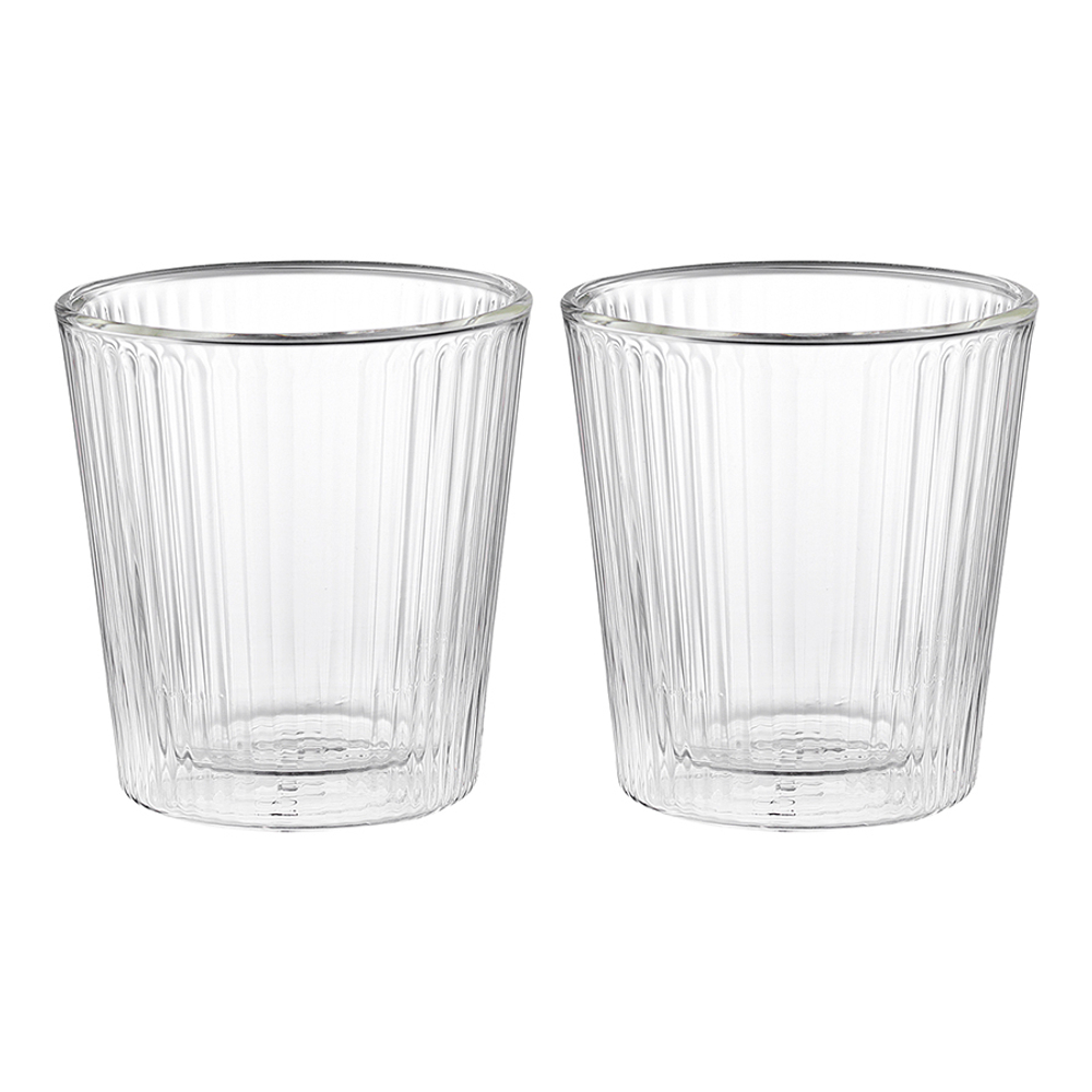 Набор из 2-х стаканов soft ripples, 180 мл