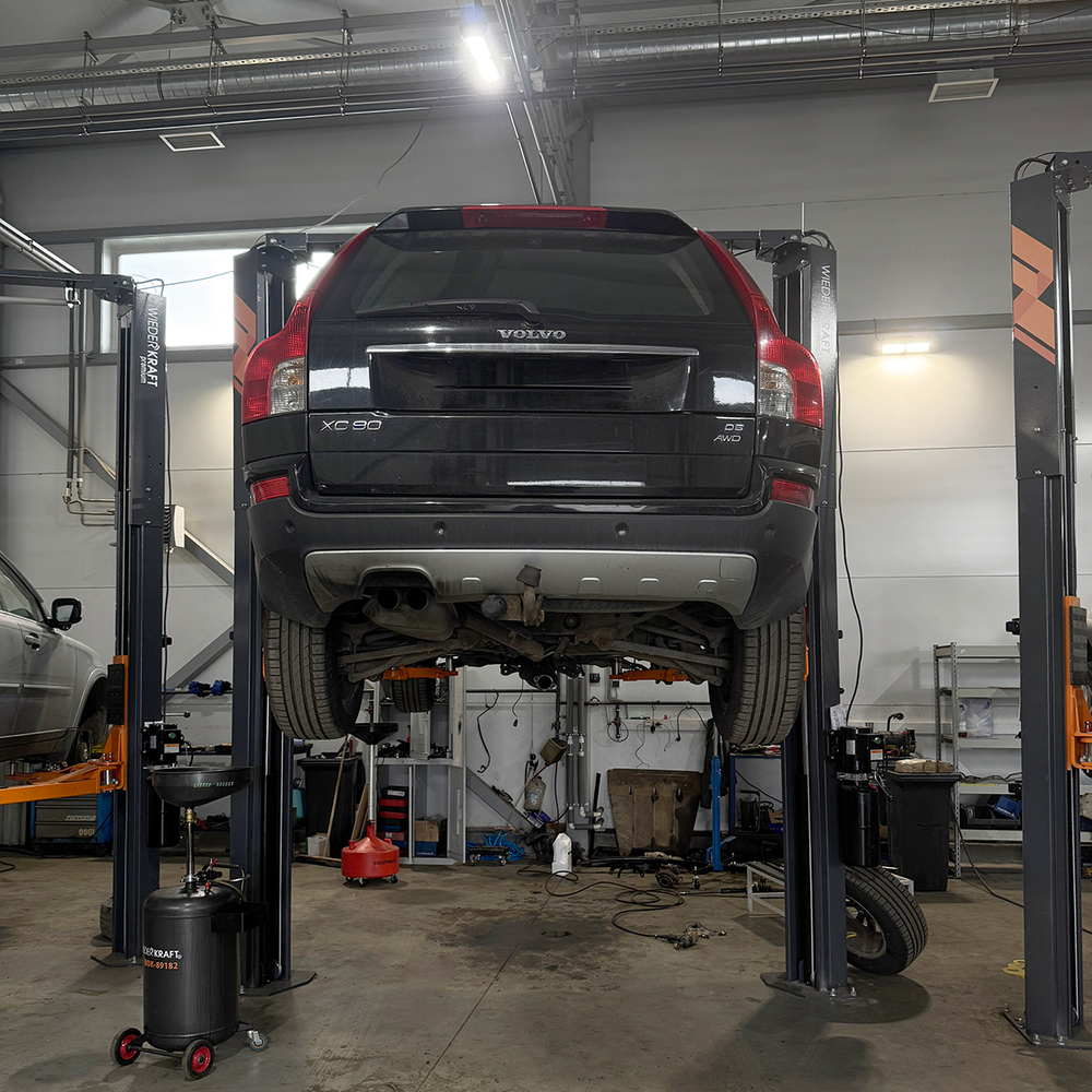 WDK-526 Подъемник двухстоечный с верхней синхронизацией 4,2 тонны, одност. разбл., 380В