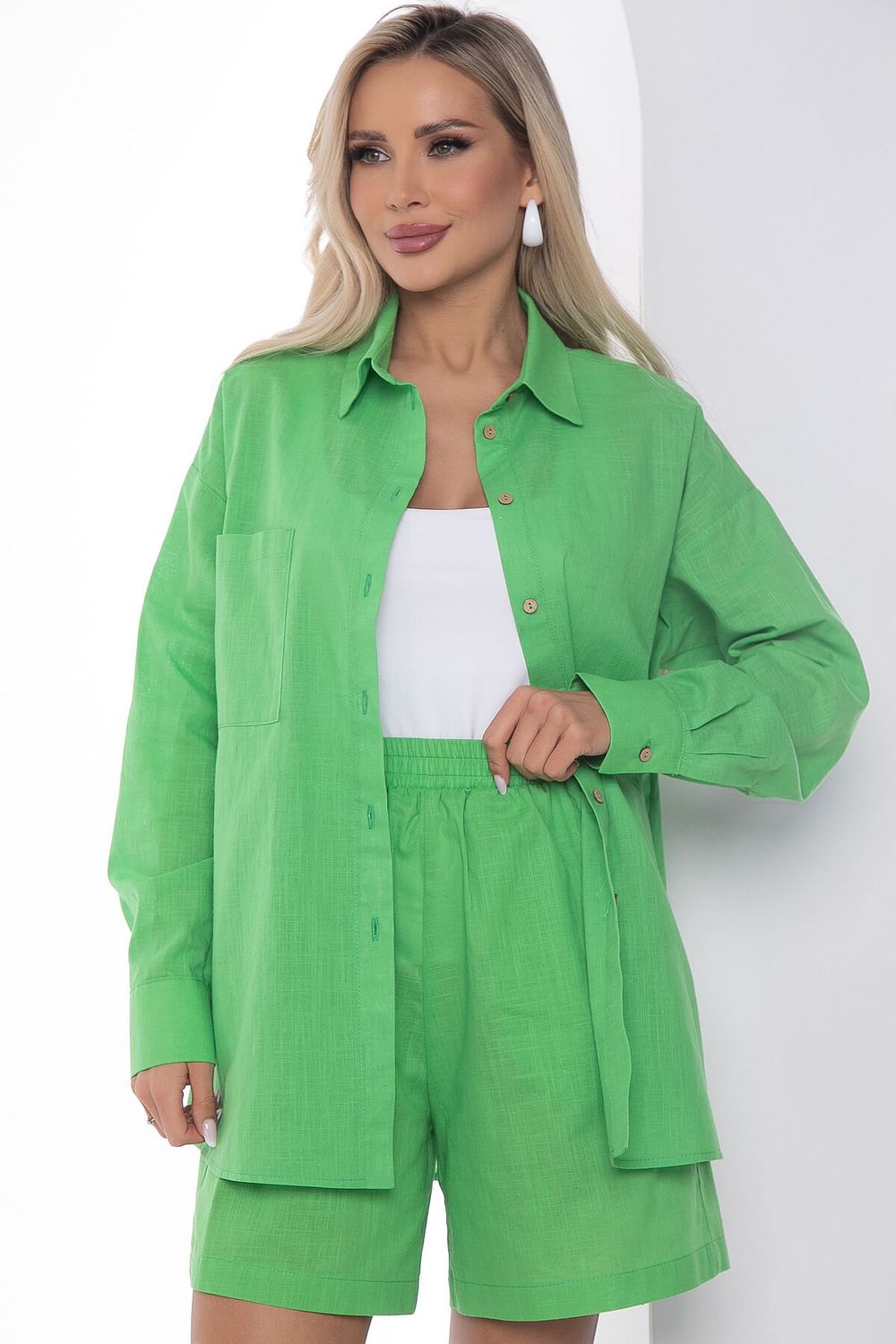 Шорты Харли (зеленые) Ш10580 LT Collection