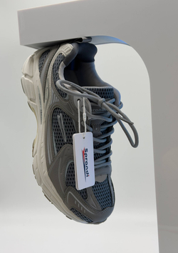 Женские кроссовки арт. 7W226C87-2 цвет "серый/светло-серый"