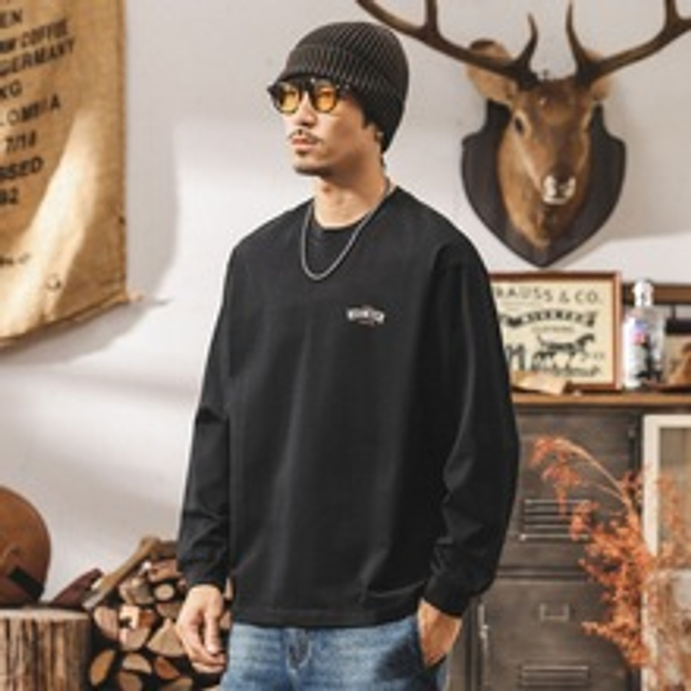 Мужская футболка в американском стиле осенняя оптом и в розницу