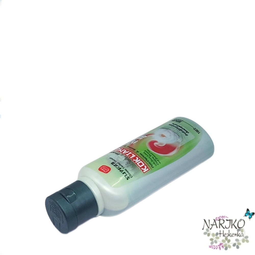 Шампунь Kokliang натуральный травяной против выпадения волос, 100 мл.