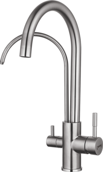 15190-G Смес. из НЕРЖ. для кух. под. фильт (САТИН) HANSEN  (10/1шт)