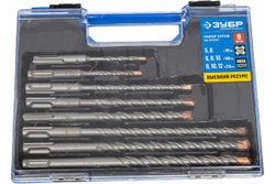 Набор буров SDS-Plus 8 шт. по бетону Зубр 29314-H8