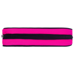 Пенал-косметичка BRAUBERG овальный полиэстер "Pink" 22х9х5 см (3 штуки в упаковке)