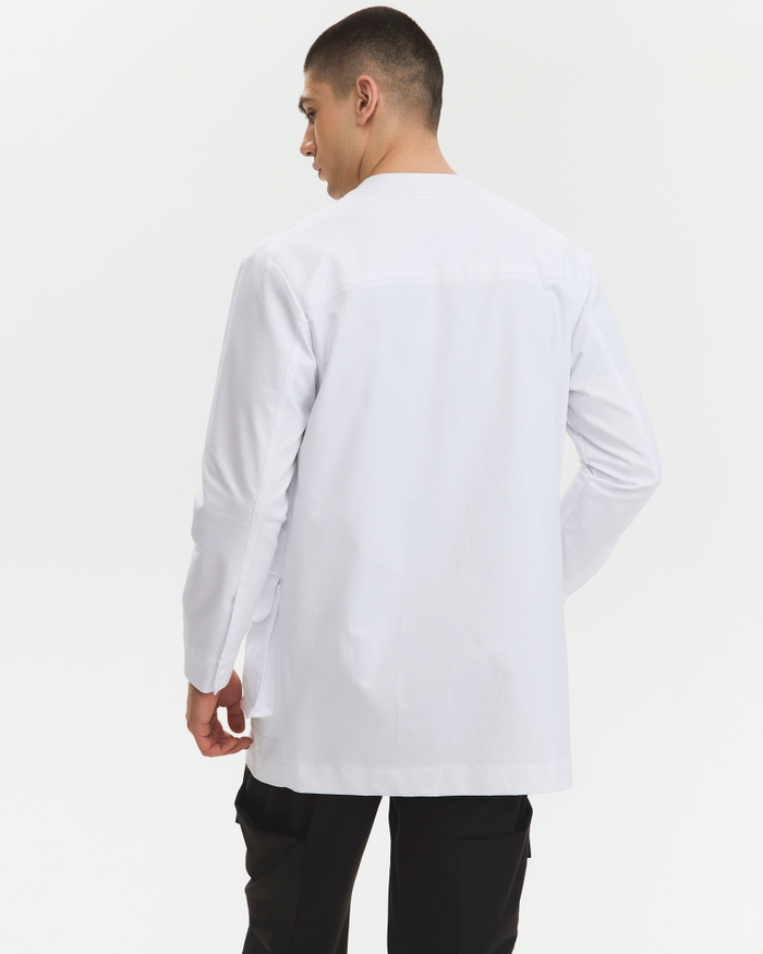 Халат медицинский мужской Прагмо, белый