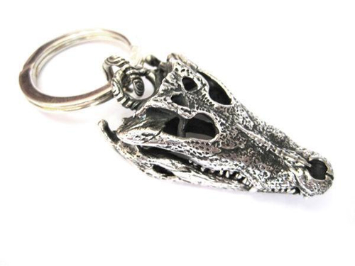 Брелок серебряный "Croco" AZBl-001B