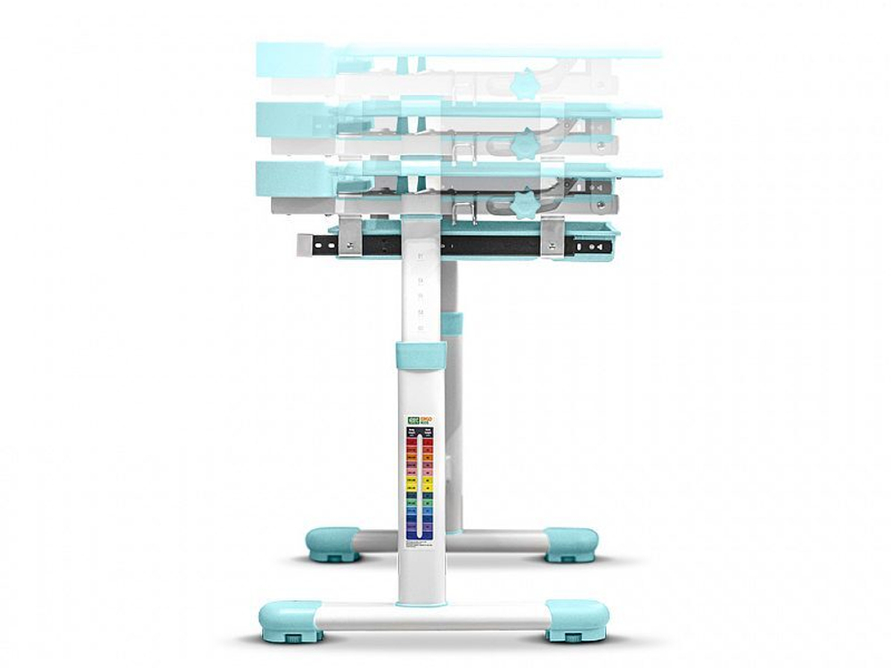 Комплект растущей детской мебели Mealux EVO BD-20 парта + стул + выдвижной ящик + светильник + подставка