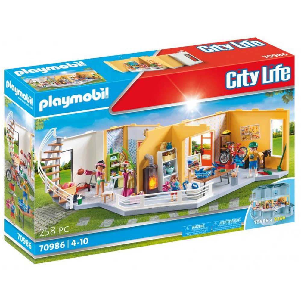 Playmobil - Дополнительный этаж современного дома 70986