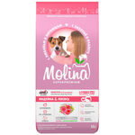 Сухой корм для взрослых собак всех пород Molina с индейкой и лососем SENSITIVE HYPOALLERGENIC 12 кг