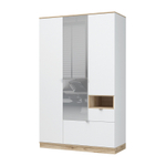 Юкки ШК 1Я 1350 Шкаф 3-х дверный с зеркалом