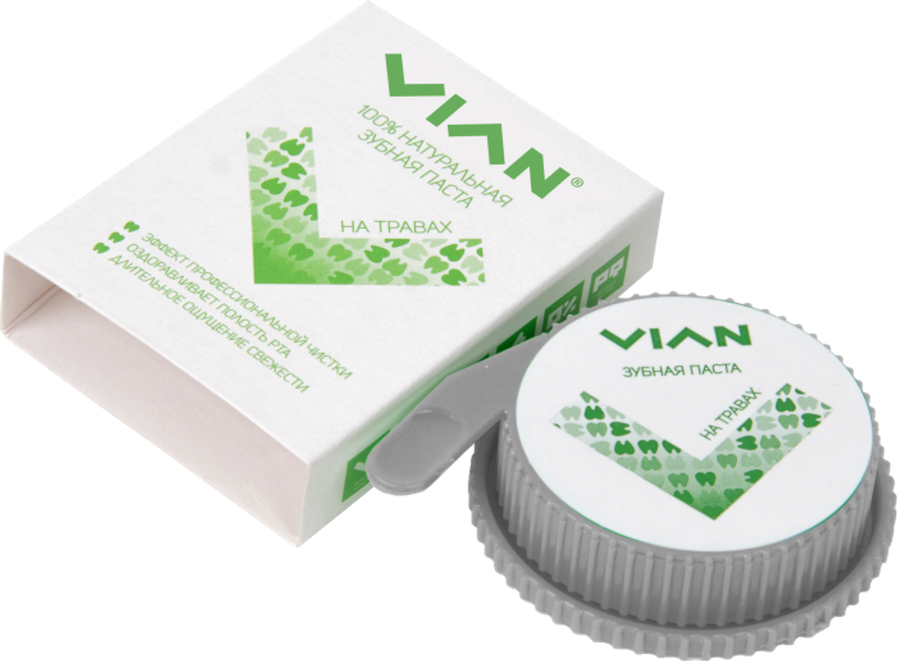 Концентрированная зубная паста На травах, VIAN