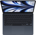 Ноутбук 13.6'' Apple MacBook Air 2022 13.6 ", 8 Гб RAM, 256 Гб SSD, M2 8-Core GPU, Черный