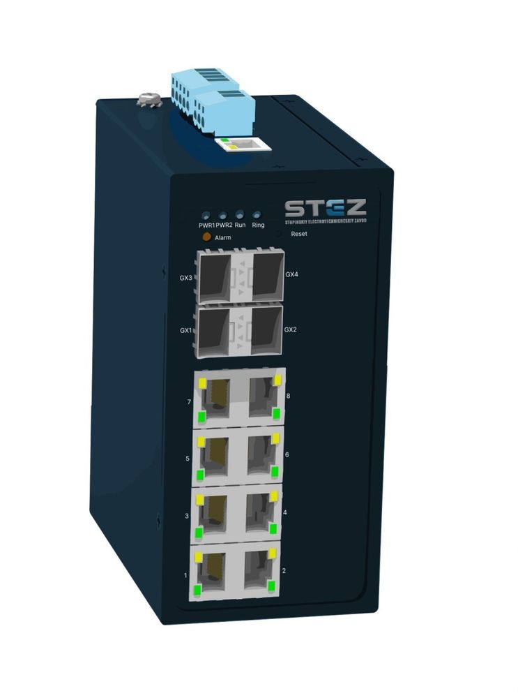 STEZ3208-4GSFP, Промышленный коммутатор