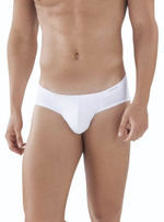 Белые мужские трусы-брифы Clever Latin Brief (Размер: L) (Цвет: белый)