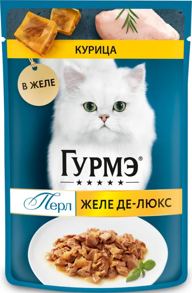 Гурмэ Де-Люкс Желе Курица 75г.*26шт.