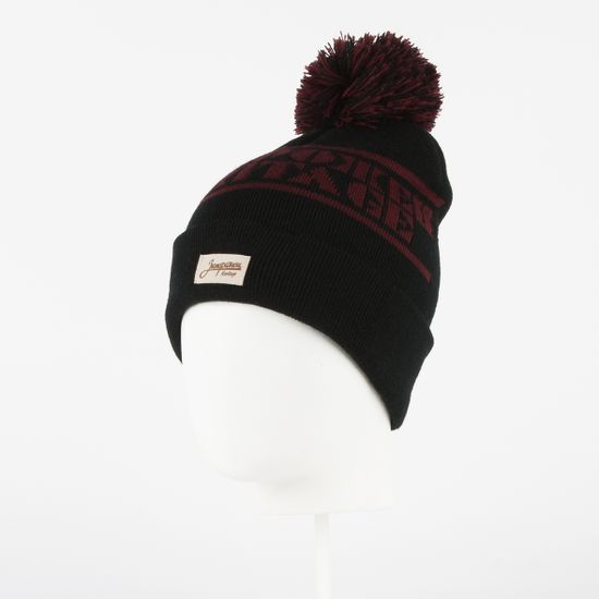 Шапка  ЗАПОРОЖЕЦ Classic Logo Patch Black/Brown