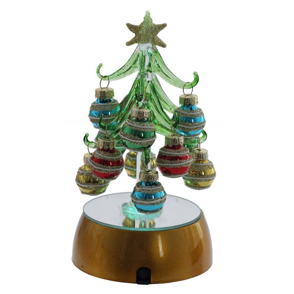 GAEM Изделие декоративное "Ёлка" с подсветкой (AAx3 н/п), L8,5 W8,5 H18,5 см