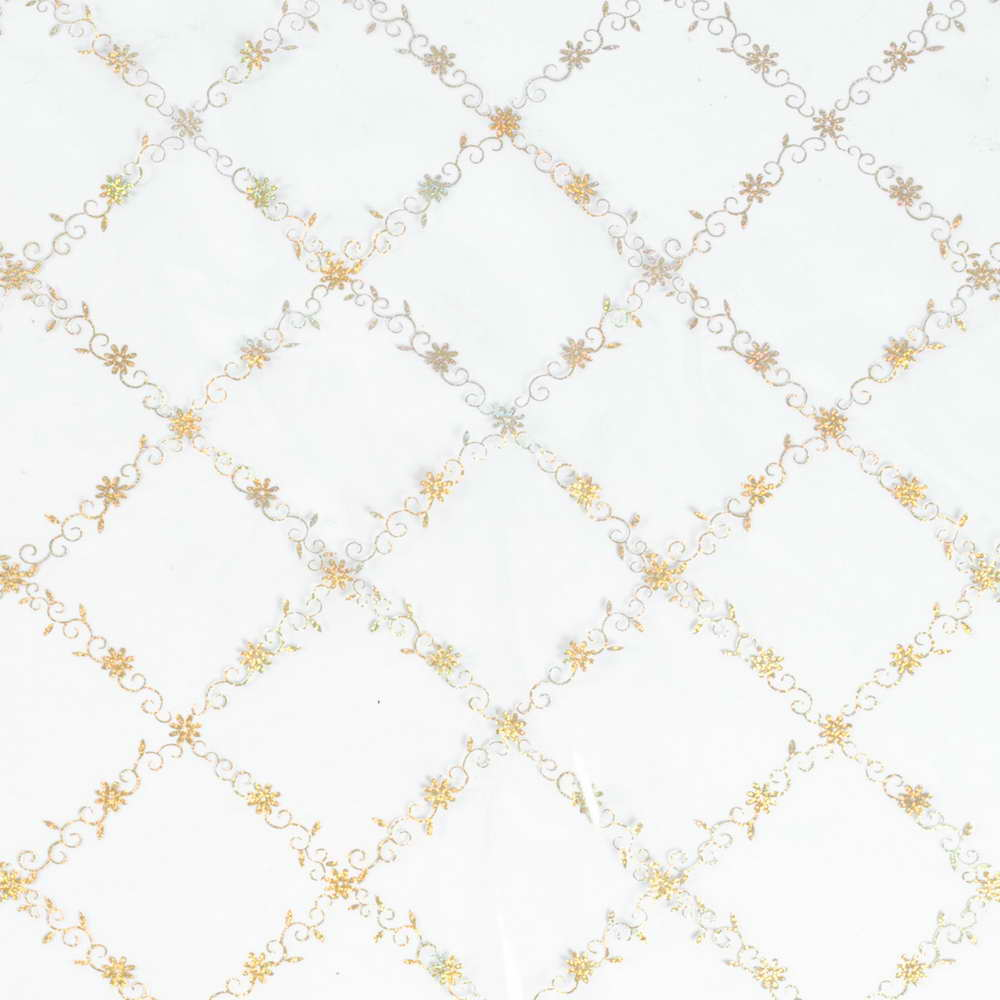 Клеенка столовая ПВХ Dekoline Silicone 0,80*20м (20м/рул) Меандр