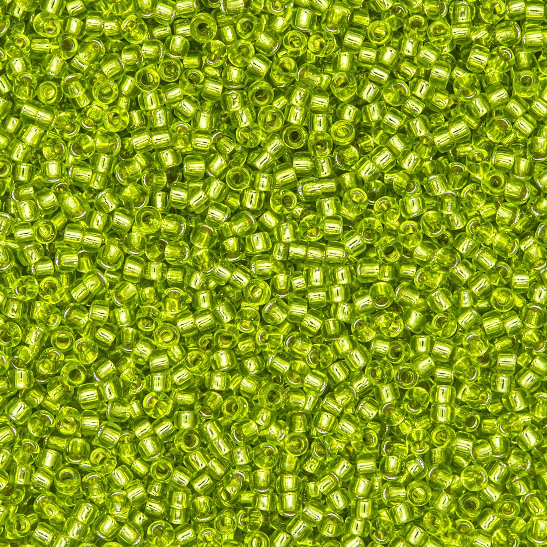 Японский бисер TOHO Round 15/0 (№24), с внутренним серебрением, прозрачный