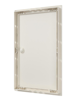 Люк ревизионный ЛР фланец 246х396 ручка 268х418 пластик Ivory EVECS