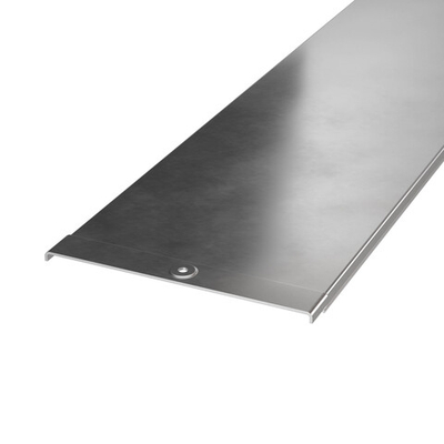 Крышка с заземлением на лоток осн.150мм, толщ. 2 мм, L 3000, алюминий