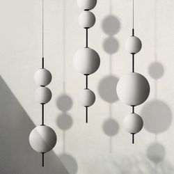 Подвесной светильник White beads Pendant D50