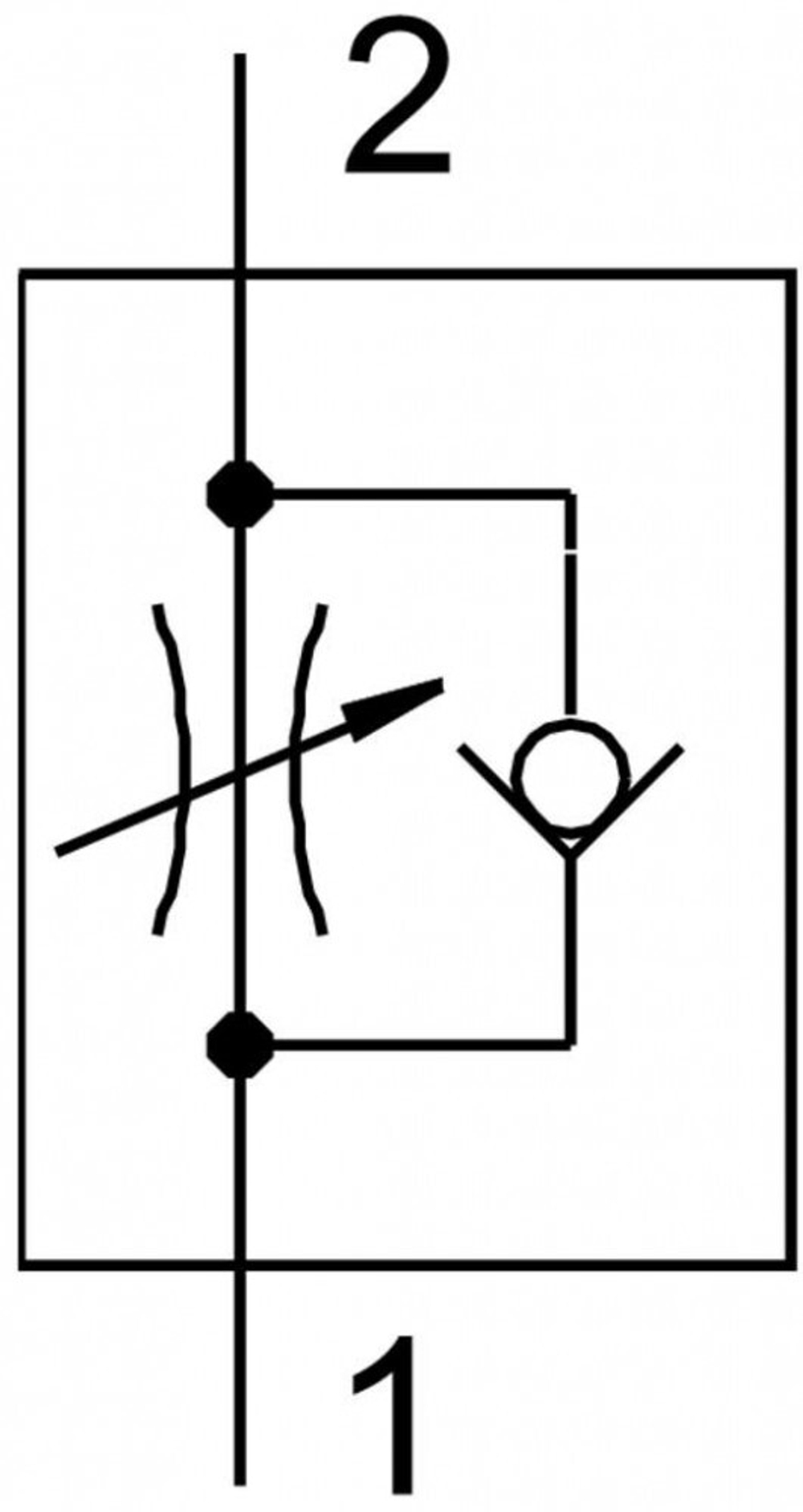 GRLA-1/2-QS-12-RS-D Дроссель с обратным клапаном