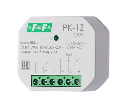 Реле промежуточное (электромагнитное) РК-1Z-230 100-265 AC/DC 16А 1NO/NC