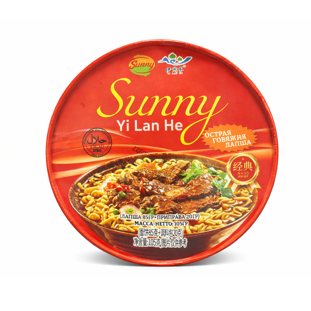 Лапша Synny острая с говядиной 105 гр